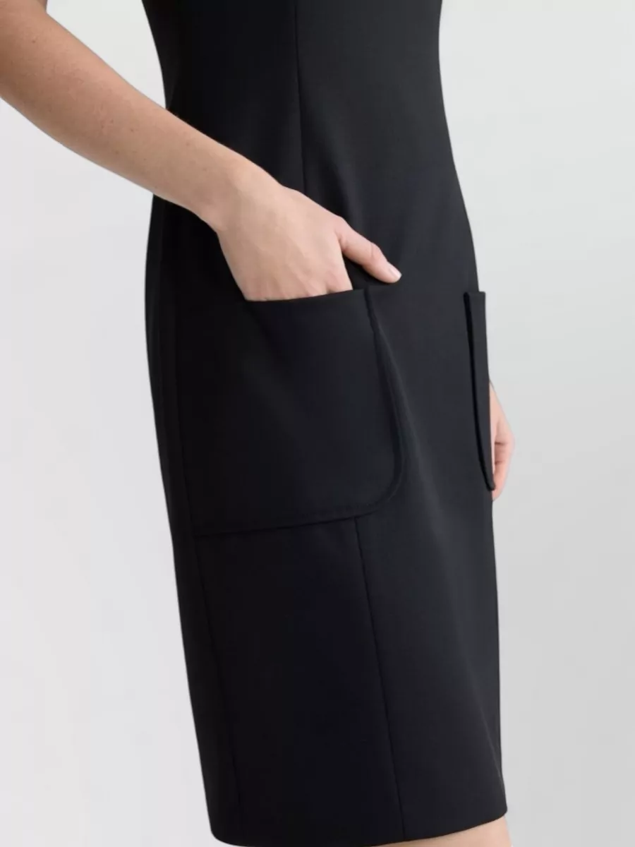 Patou Virgin Wool Knee-Length Dress