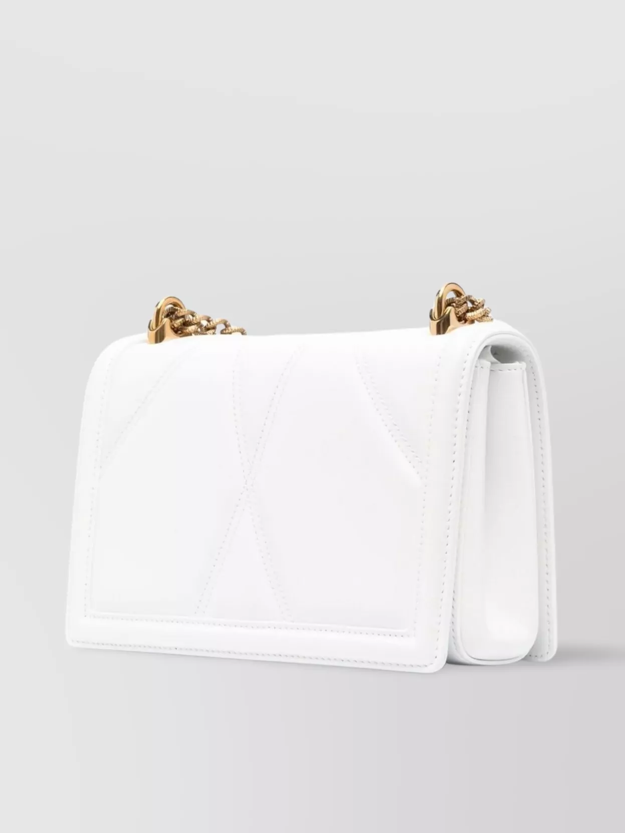 Dolce & Gabbana Devotion Medium Leather Handbag