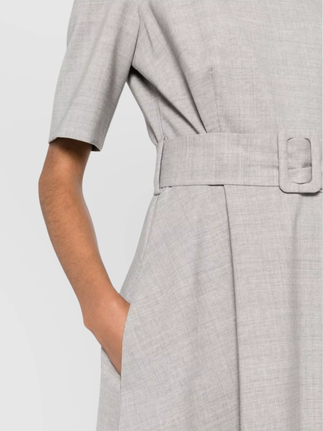 P.a.r.o.s.h Dart Detail A-line Dress