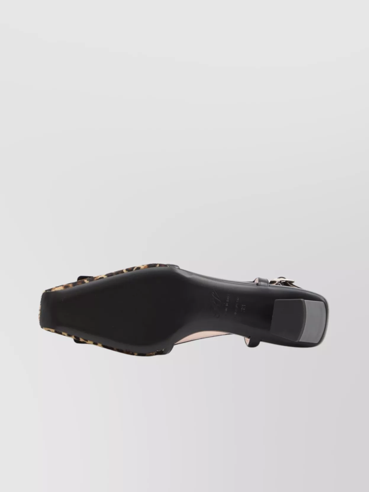 Roger Vivier Pony Slingback Pumps In Animal Print