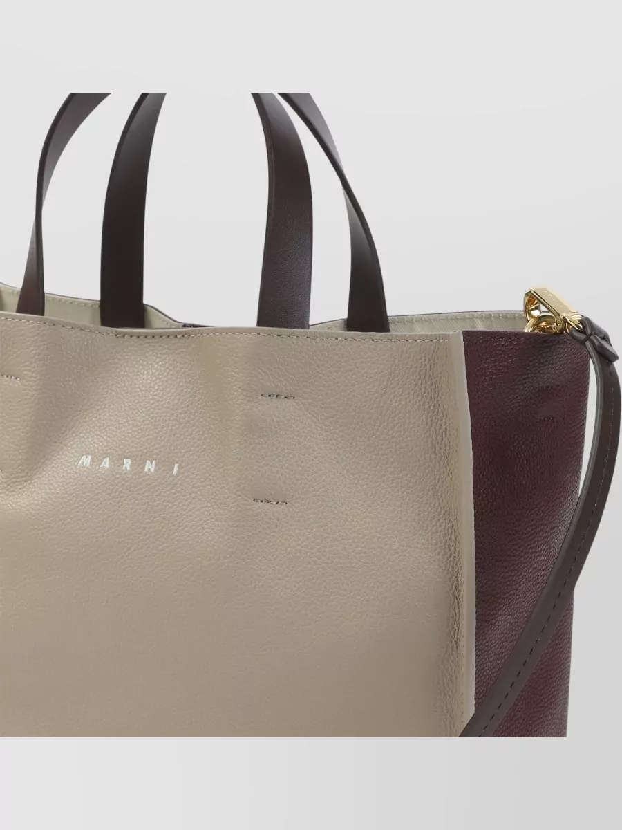 Marni Museo Soft Leather Tote Bag