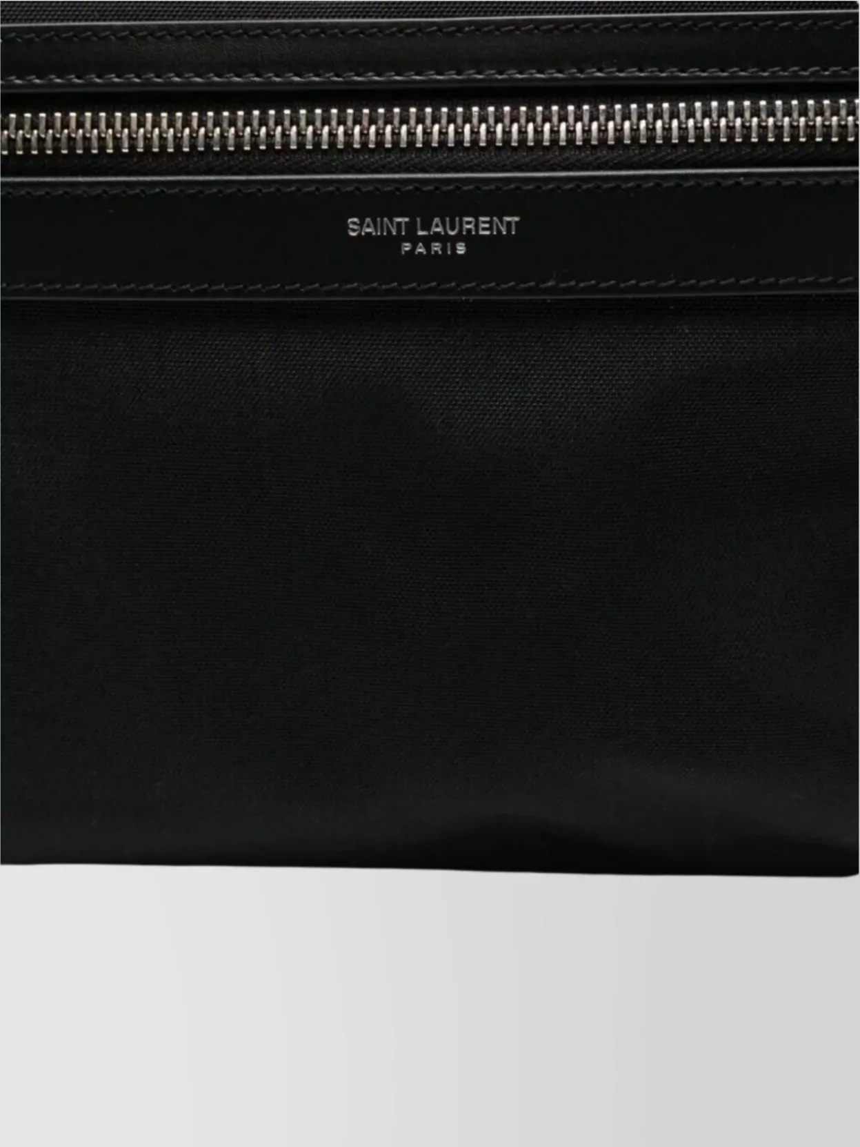 Saint Laurent Leather City Backpack Adjustable Straps
