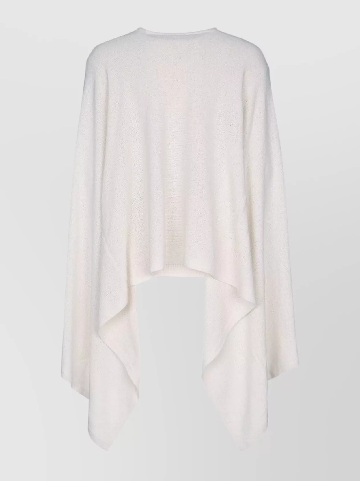 Totême Draped Knit Cape Long Sleeves