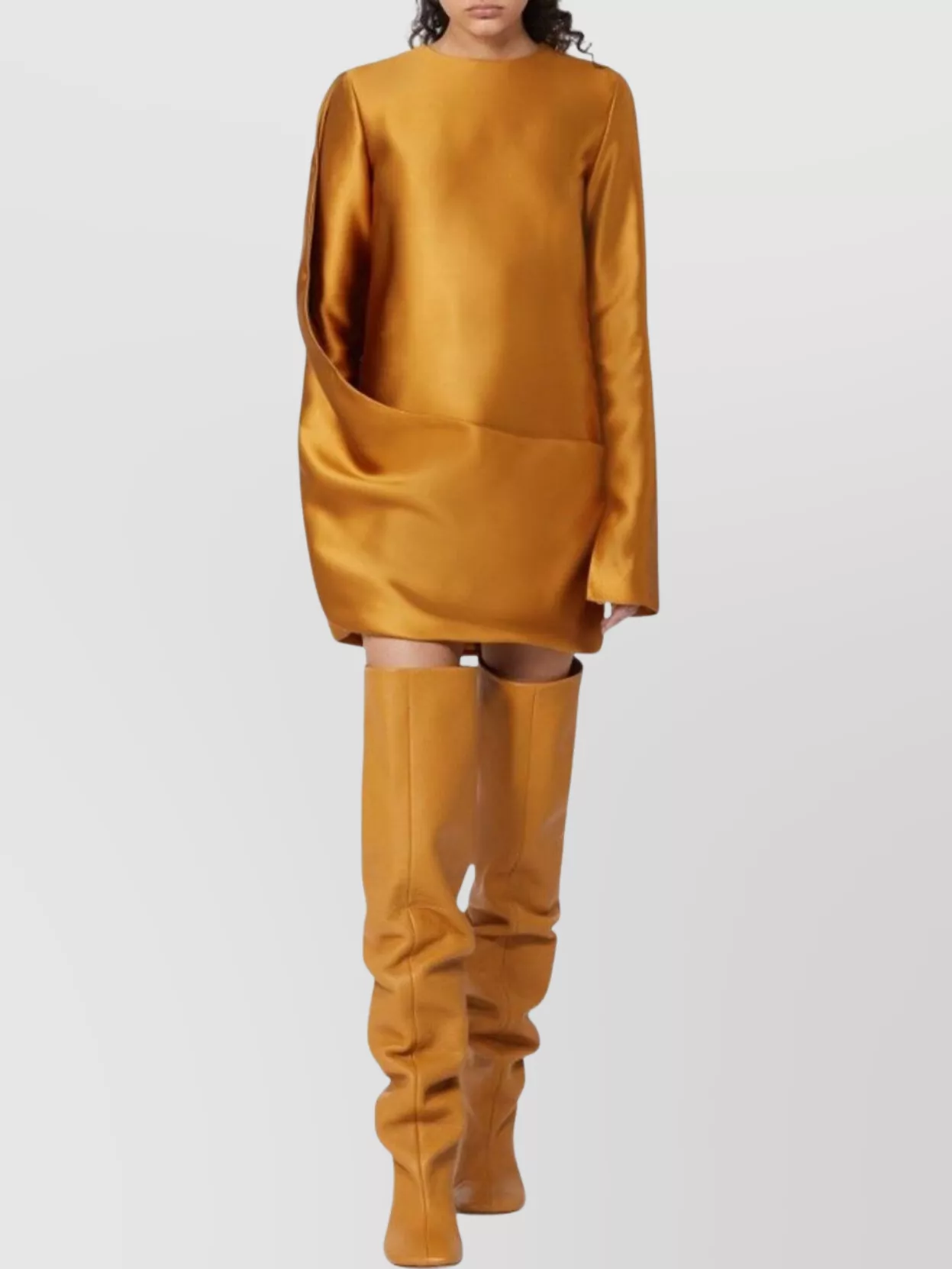 Sportmax Asymmetrical Dress Unique Silhouette