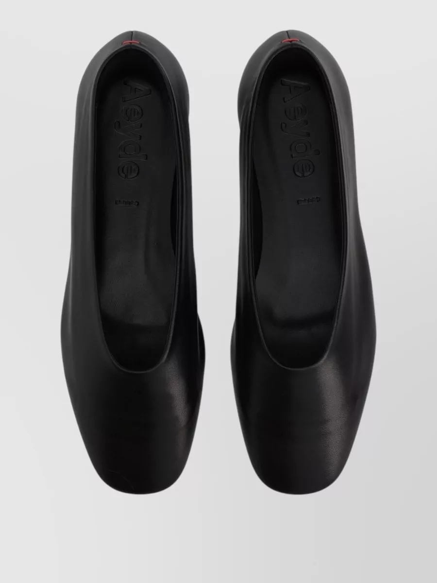 Aeyde Kirsten Ballet Flats Square Toe