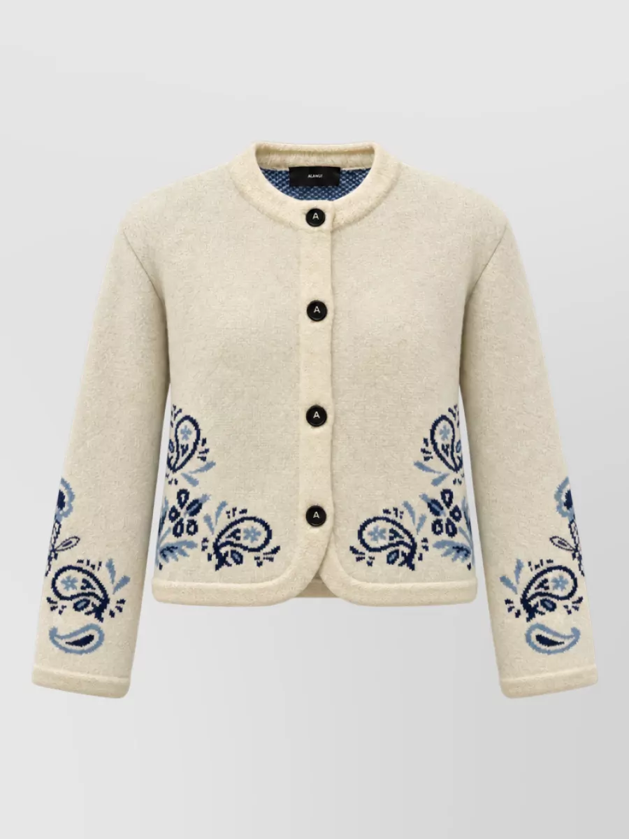 Alanui wool cashmere jacket