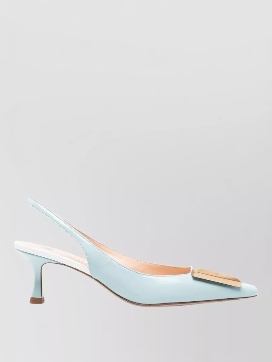 Roberto Festa Leather Slingback Pumps