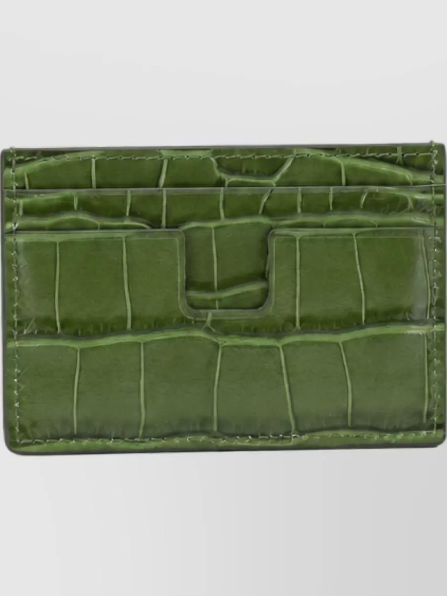 Tom Ford leather tejus t line card holder