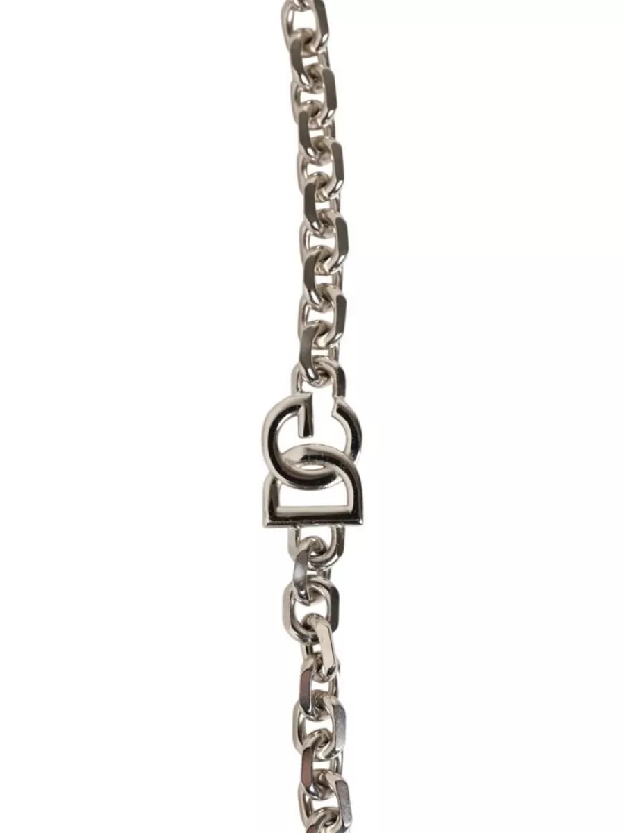Dolce&Gabbana Sicily Leather Chain Bag Strap