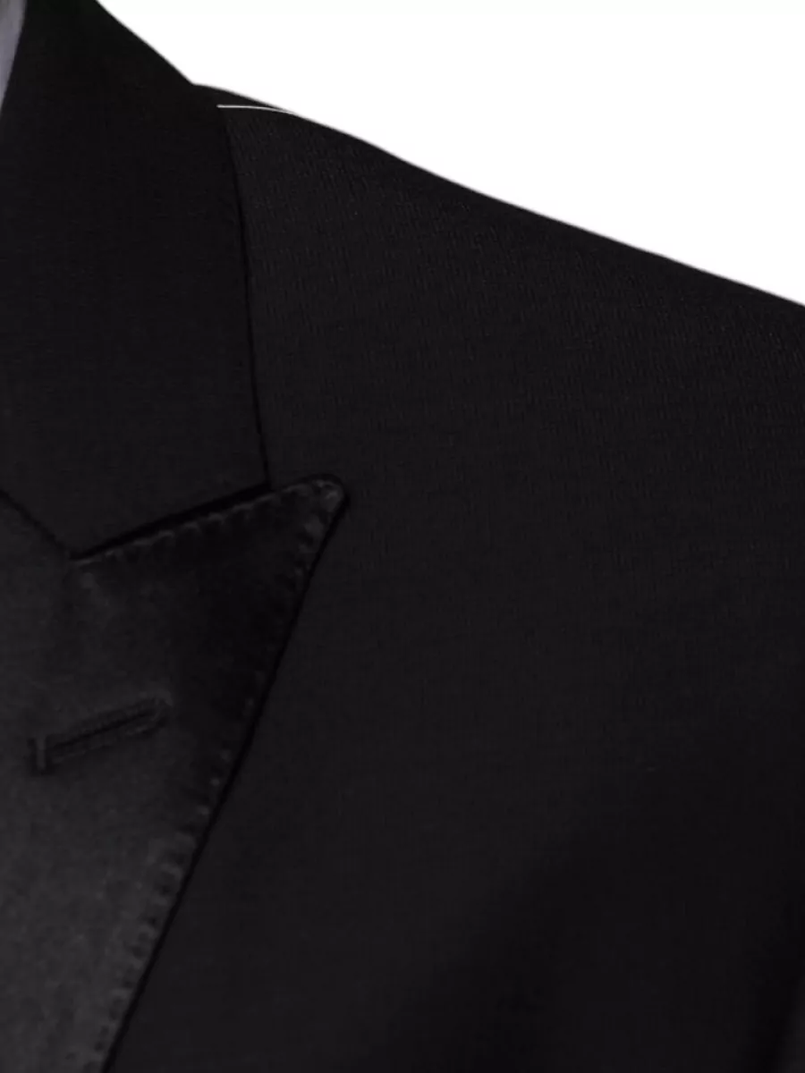 Dolce&Gabbana Wool Silk Three Piece Slim Fit Tuxedo Suit