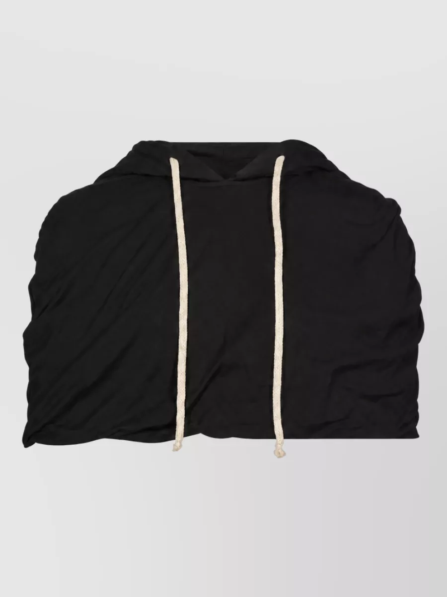 Rick Owens hooded cotton tank top