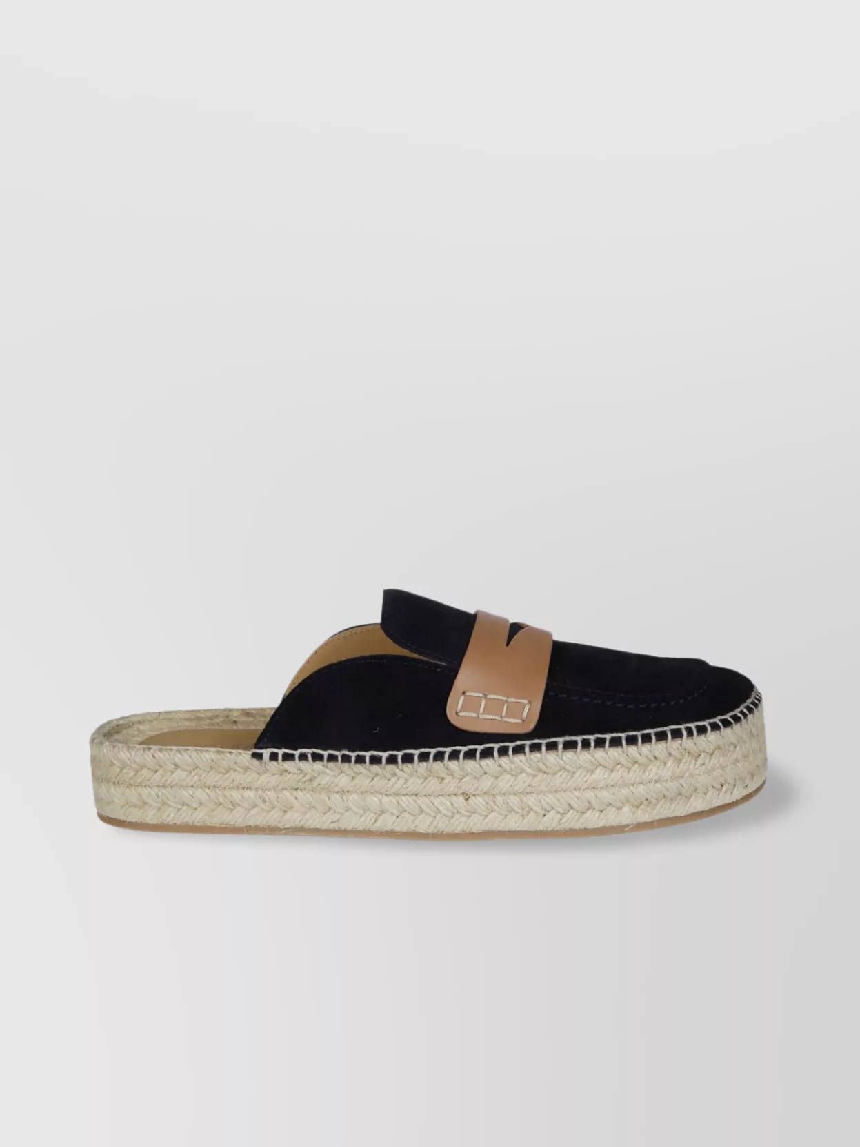 Jw Anderson Loafer Round Toe Contrast Strap
