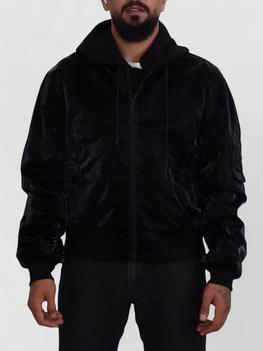 Dolce&Gabbana Hooded bomber jacket