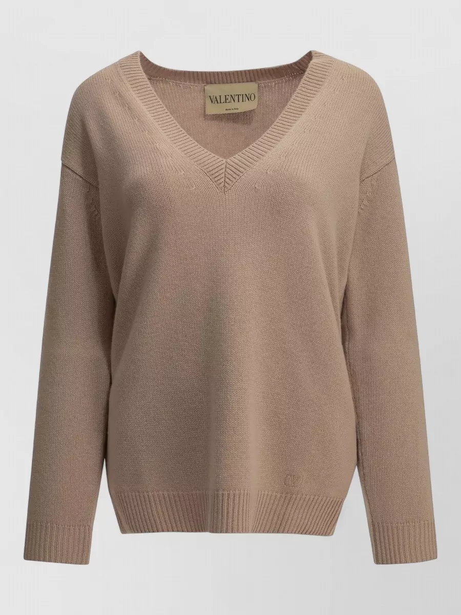 Valentino Cashmere v-neck sweater