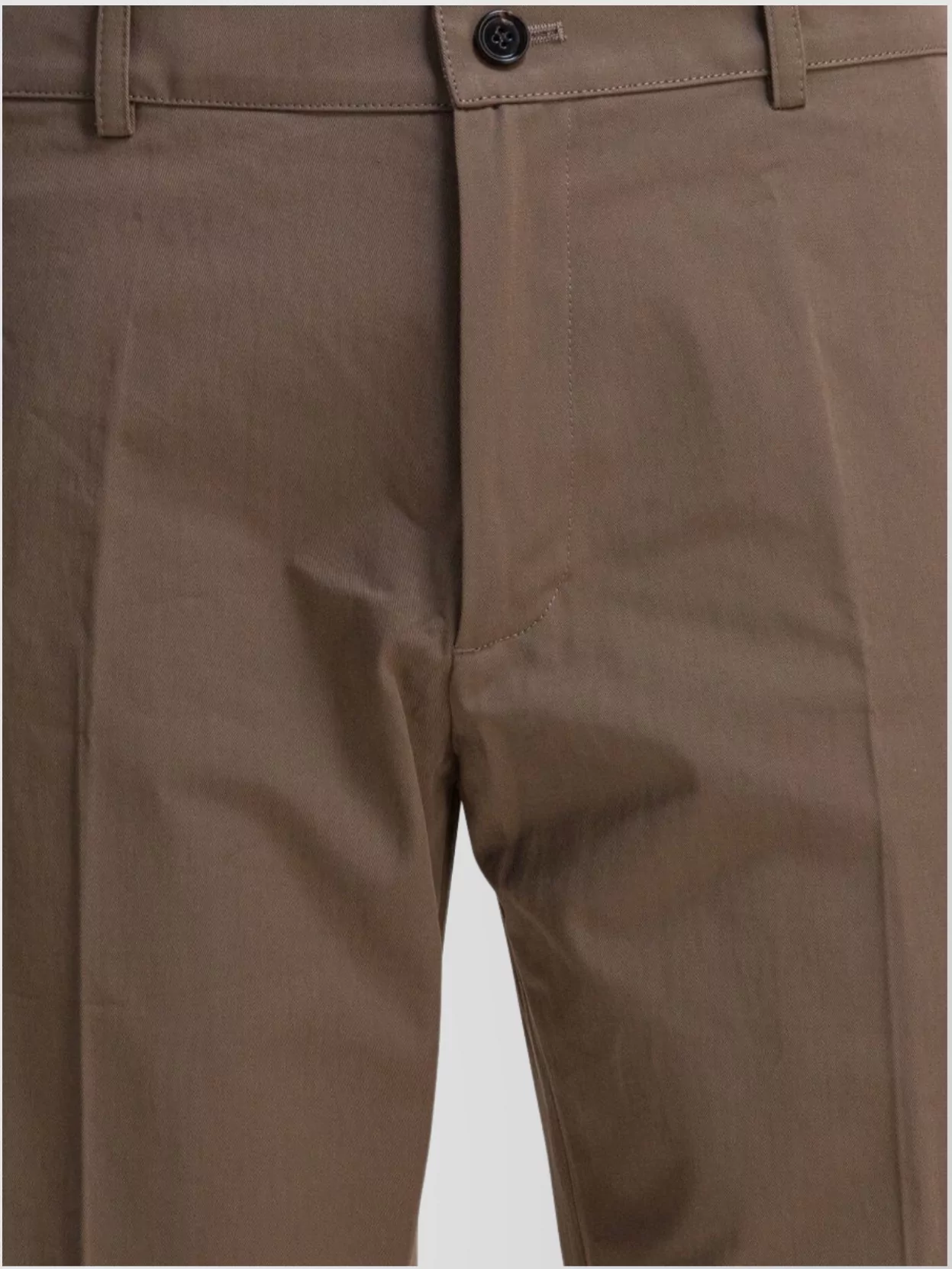 Burberry Cotton Chinos With Side Pockets And Back Pocket