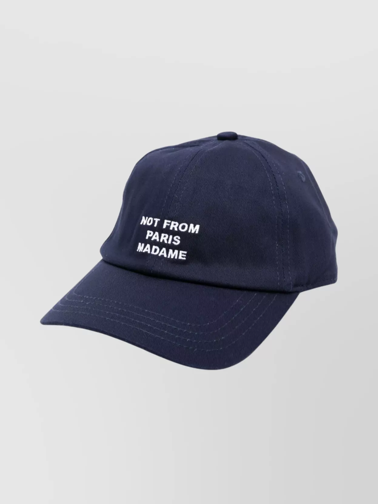 Drôle De Monsieur slogan cap curved peak