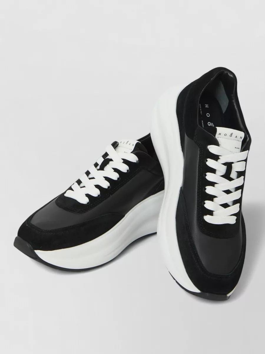 Hogan Leather Maxi I Active Low-Top Sneakers