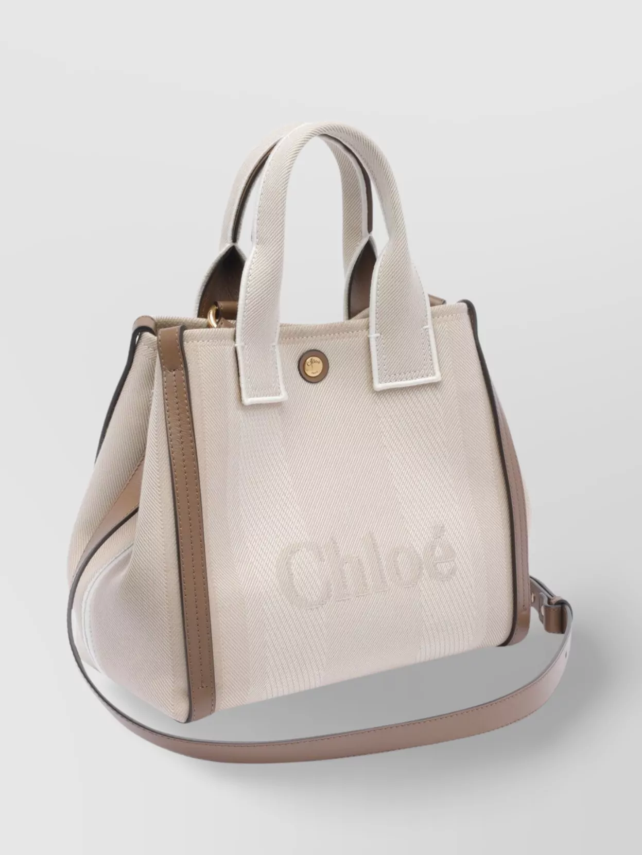 Chloé Double Handle Tote Bag With Removable Strap