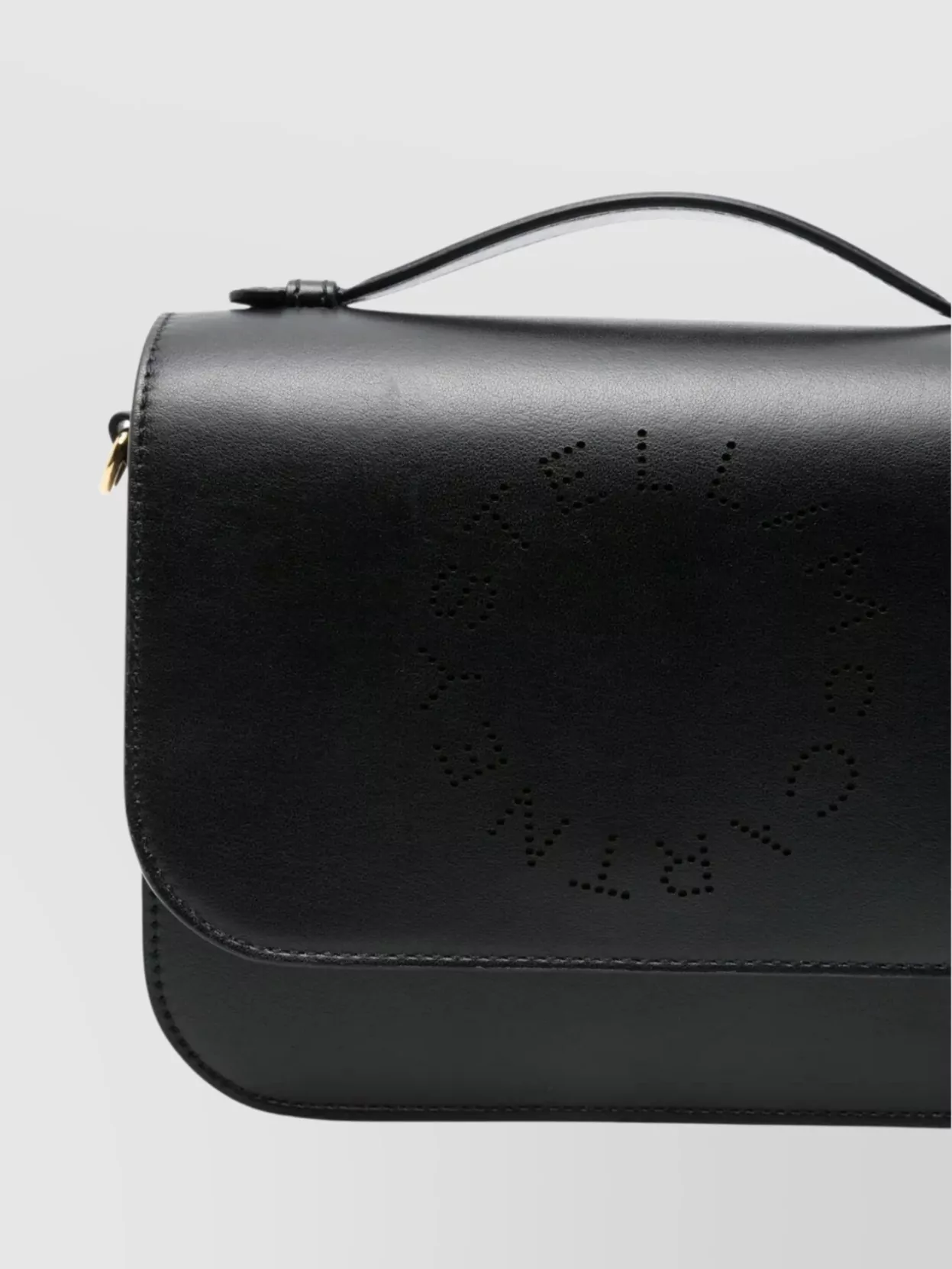 Stella Mccartney Perforated Logo Crossbody Bag