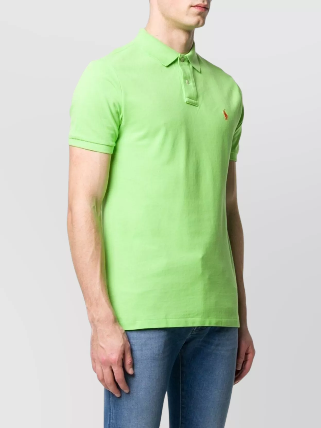 Shop Polo Ralph Lauren Short Sleeves Polo Collar