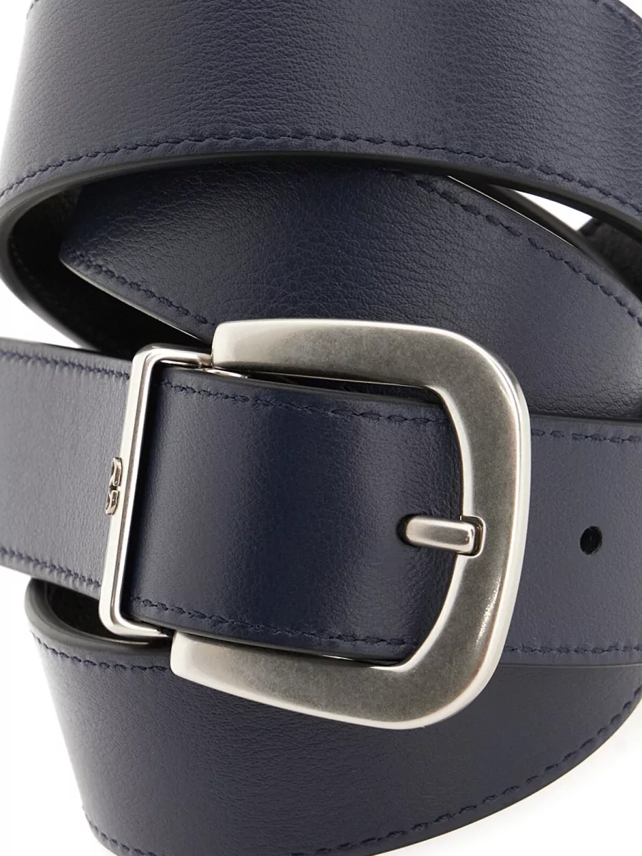 Valentino Garavani Leather Reversible Belt