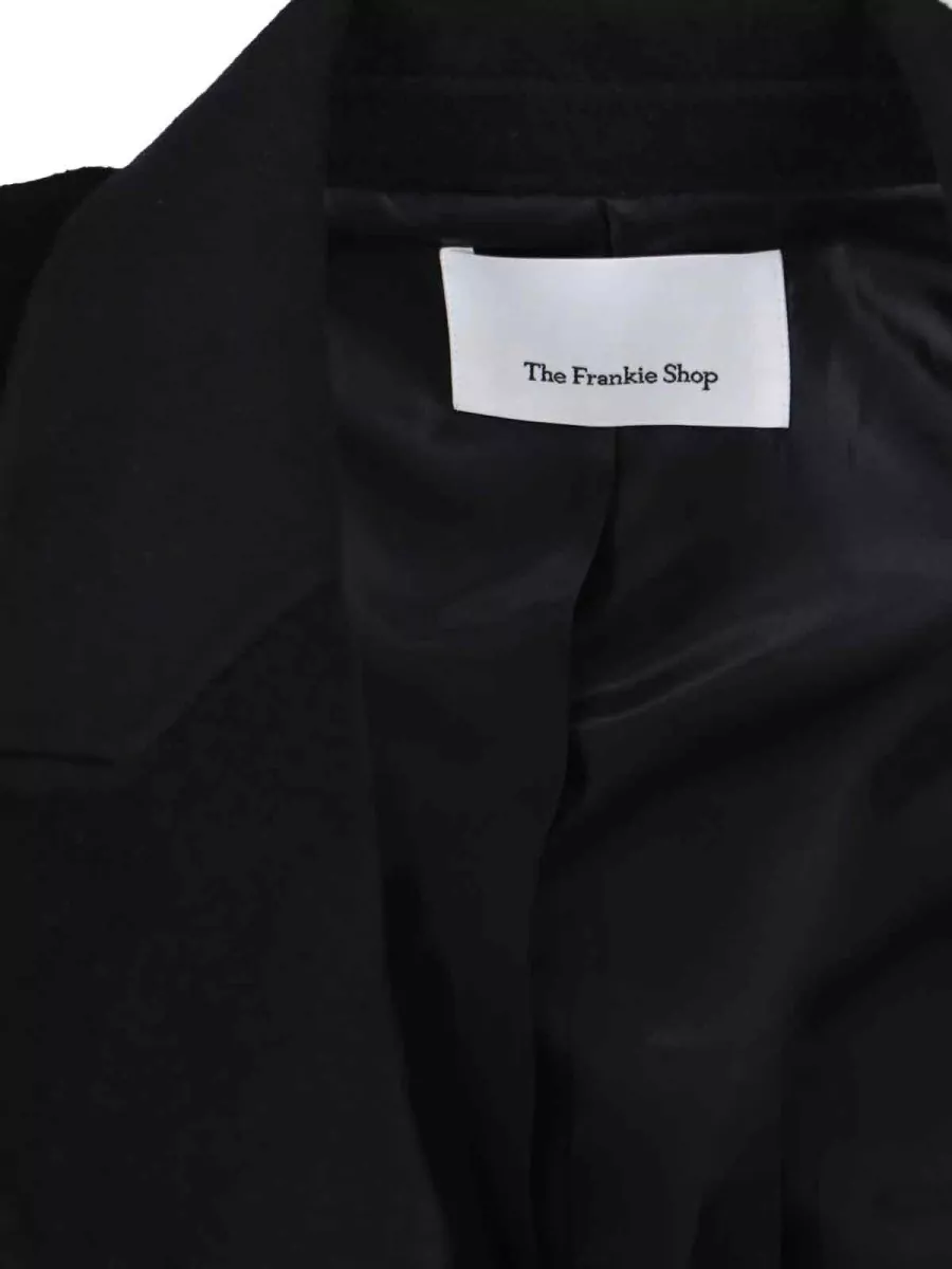 The Frankie Shop Wool Single Breasted Coat
