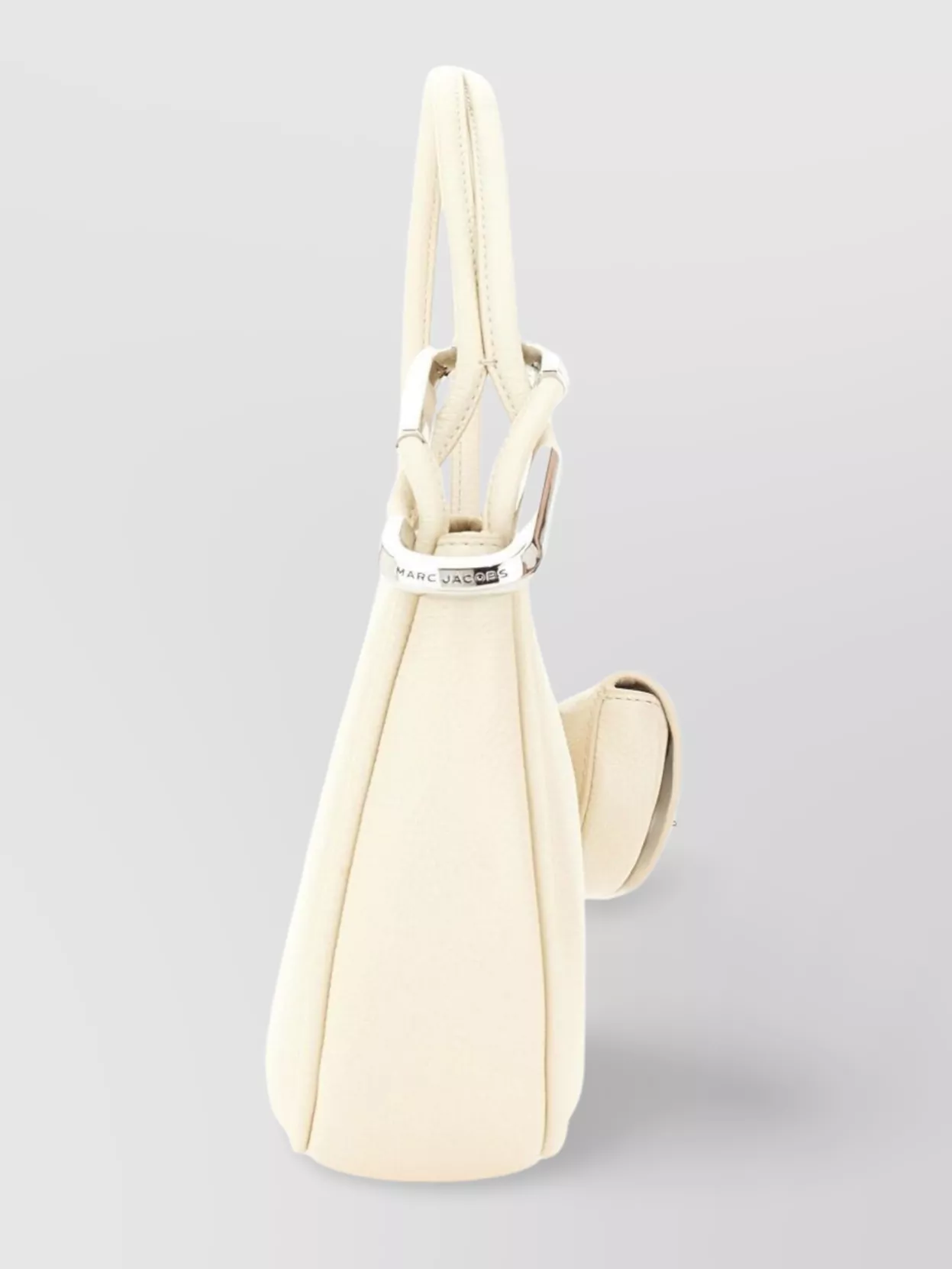 Marc Jacobs Curved Metal Top Handle Shoulder Bag
