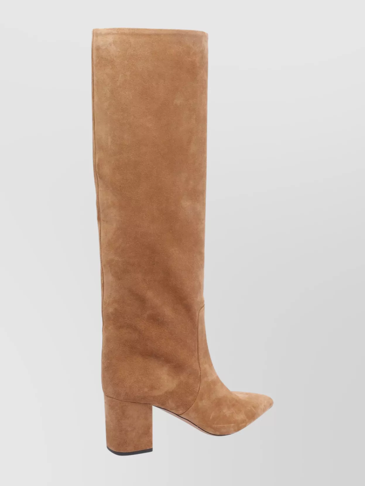 Paris Texas Suede Ankle Boots Block Heel