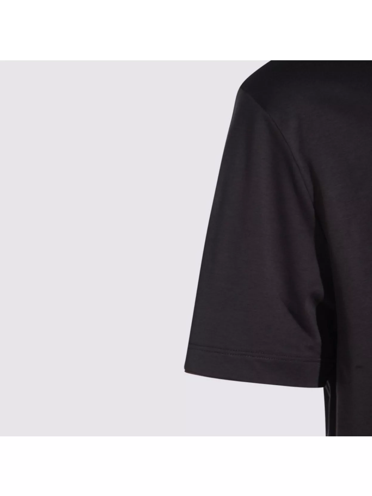 Eleventy Crew Neck Plain Design Short Sleeves