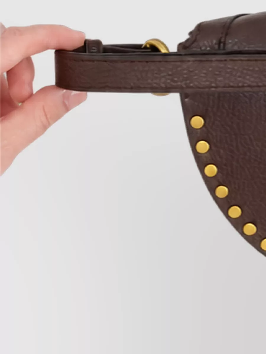 Isabel Marant Skano Leather Clutch Bag