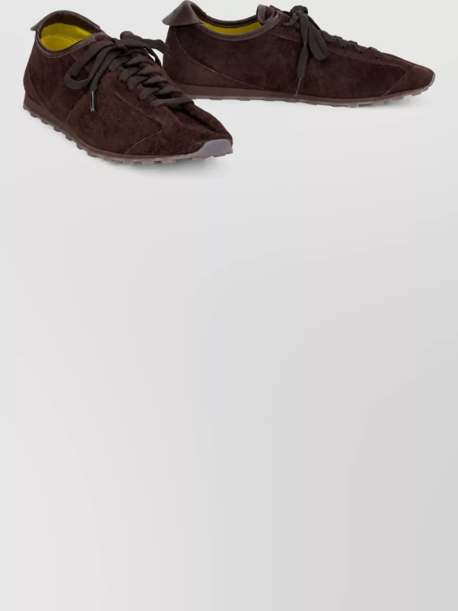 Jacquemus suede lace-up sneakers