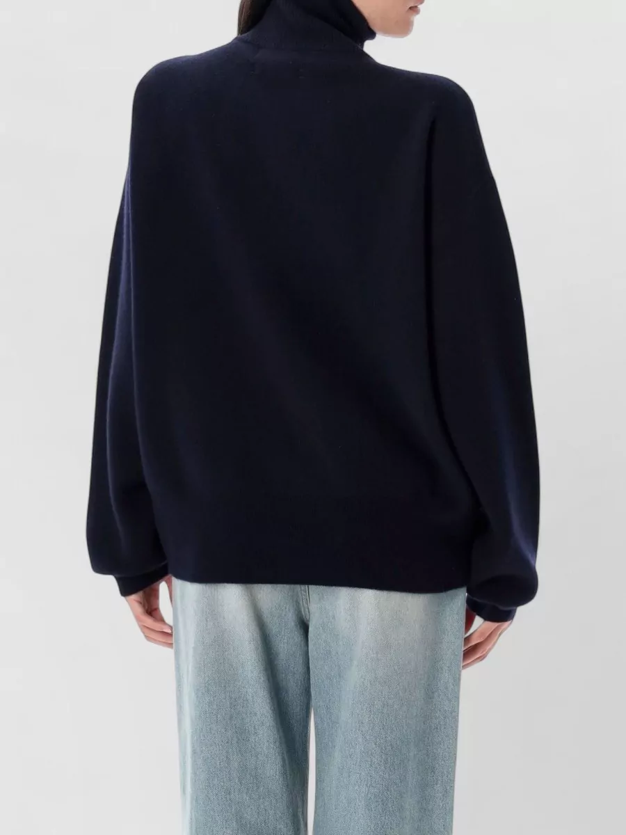 Extreme Cashmere Cashmere High Neck Zip Cardigan