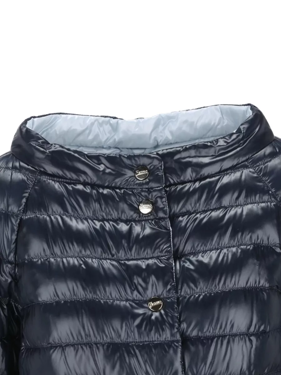 Herno Short Padded Coat Three Quarter Sleeves