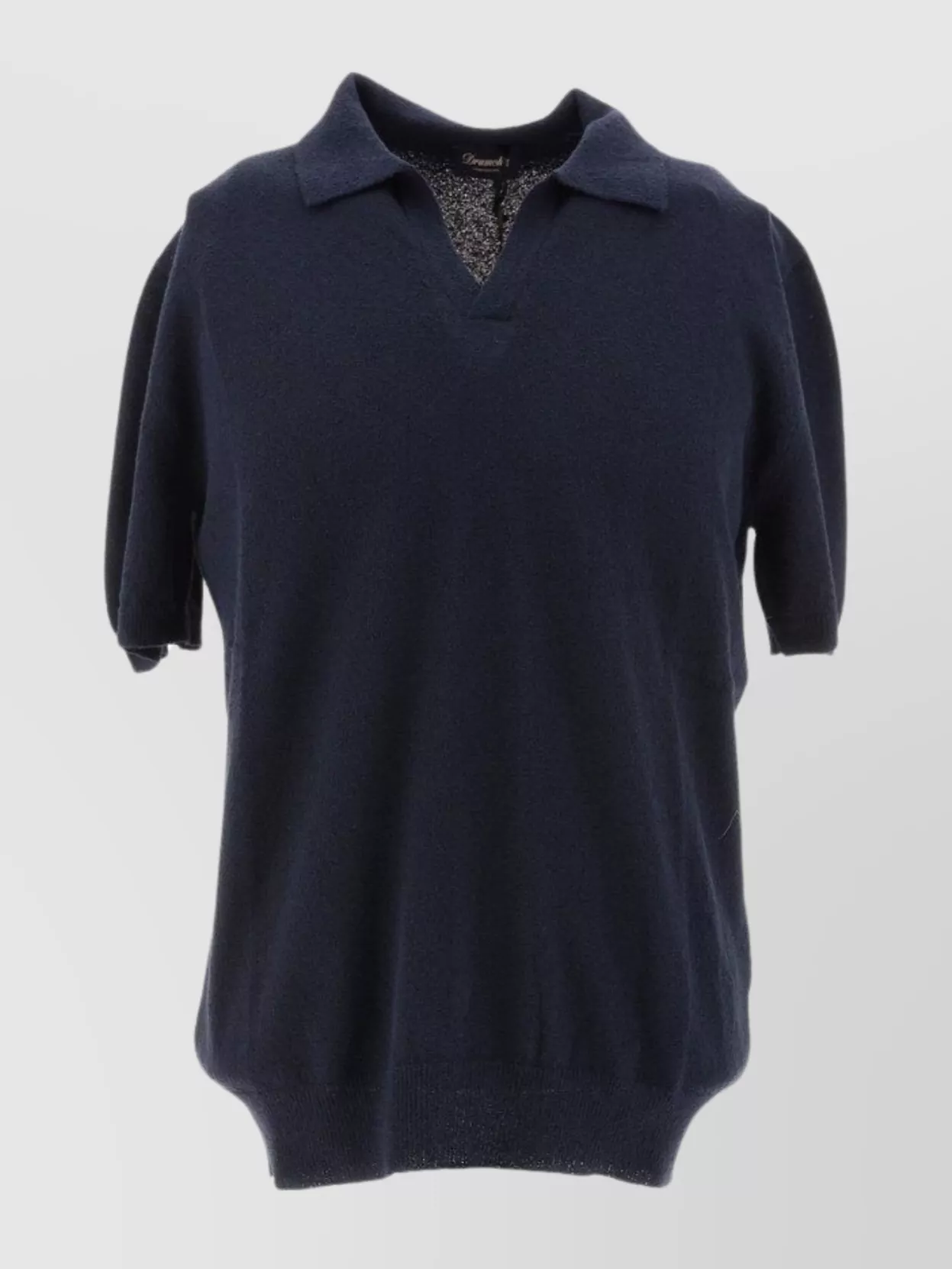 Shop Drumohr Johnny V-neck Short Sleeve Sweater