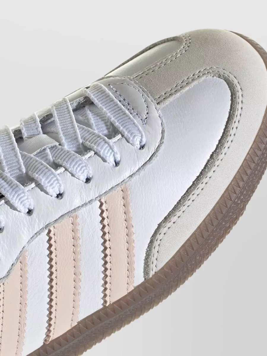 Adidas Leather Lace-Up Sneakers