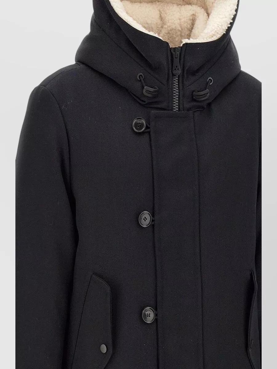 Peuterey Wool Hooded Jacket