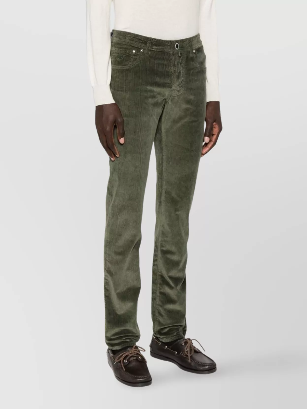 Jacob Cohen Tailored Denim Trousers Five Pockets