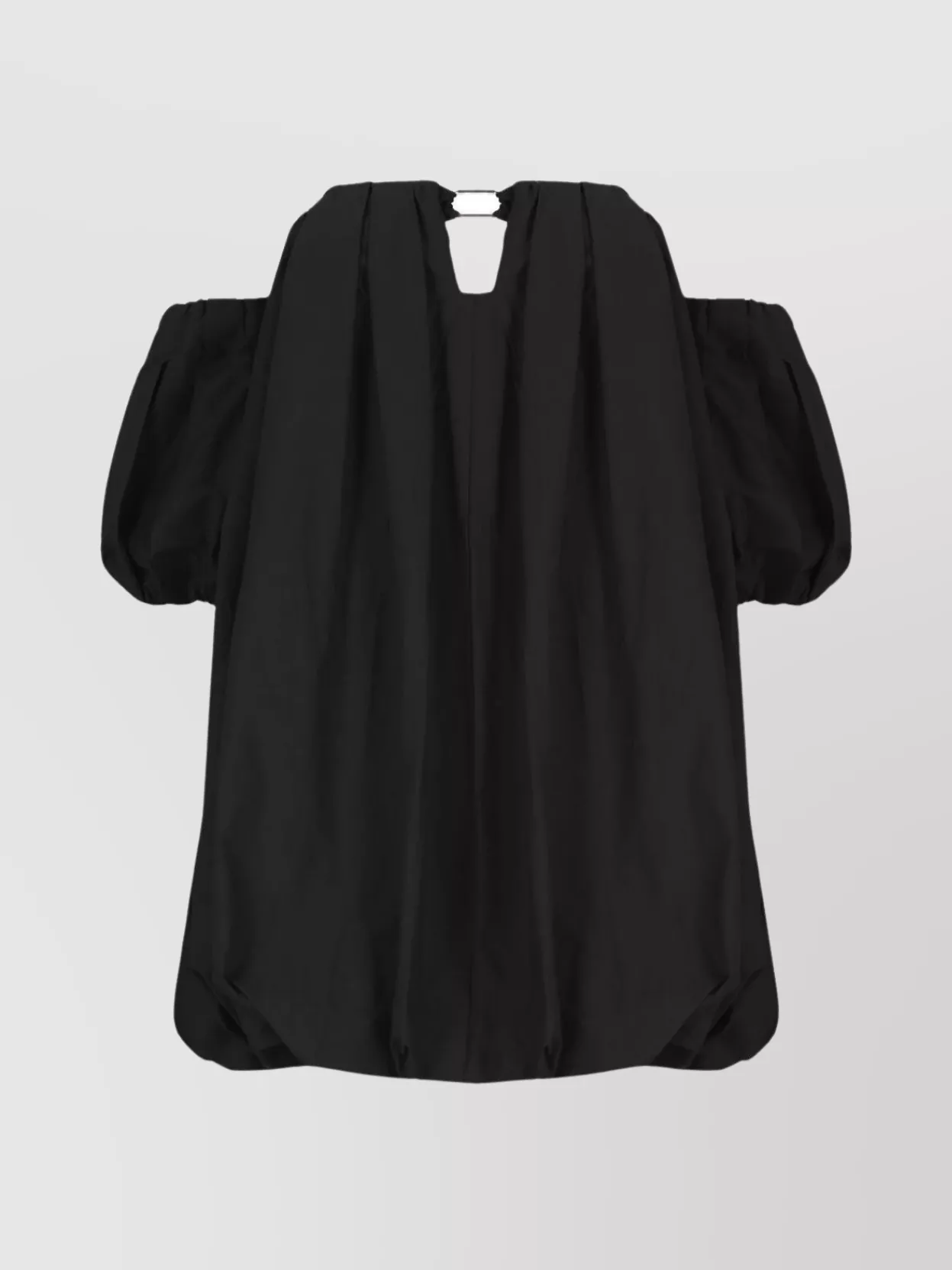 Pinko Backless Pleated Mini Dress