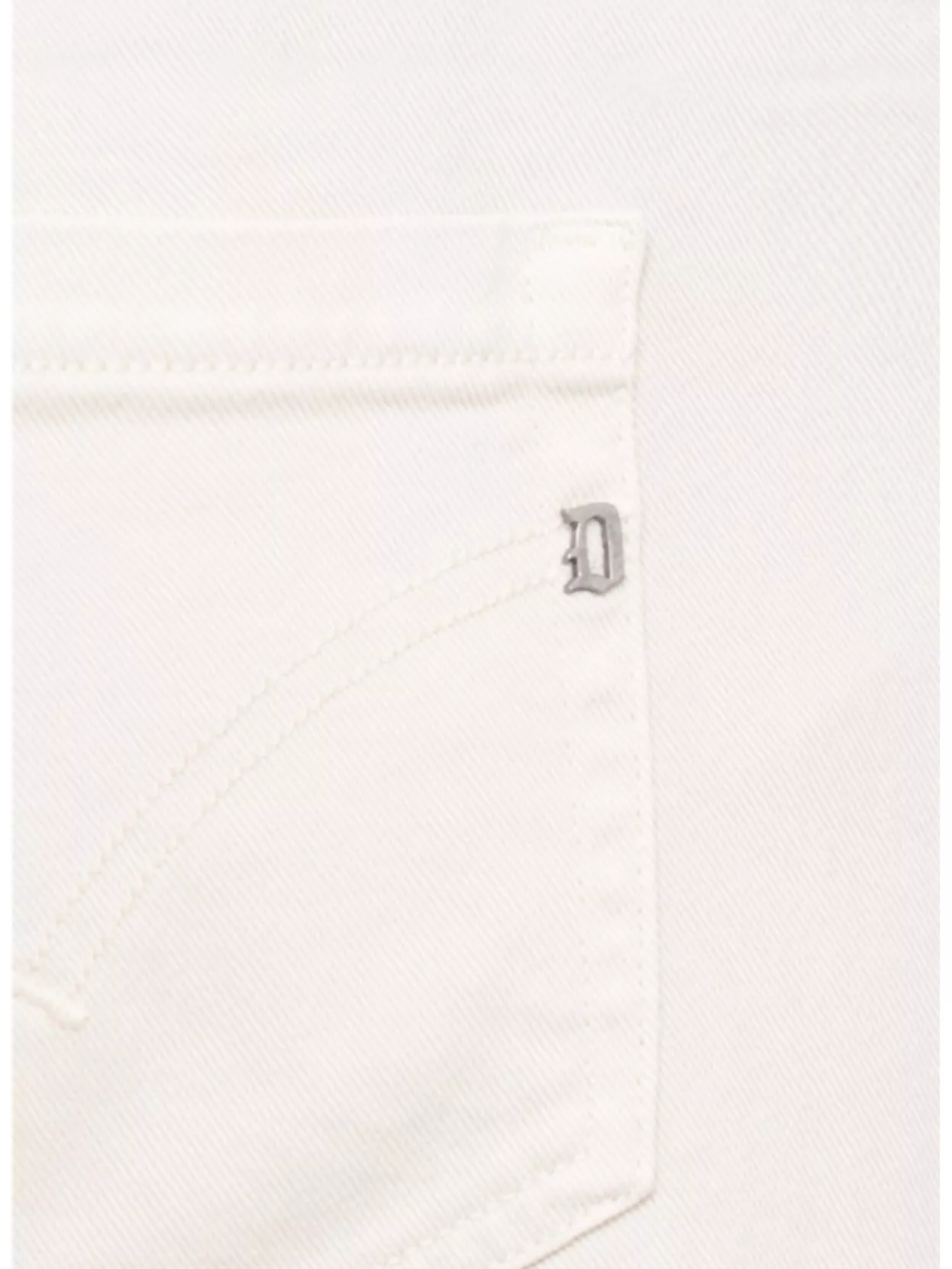 Dondup Straight Trousers With Rolled Cuffs And Pockets