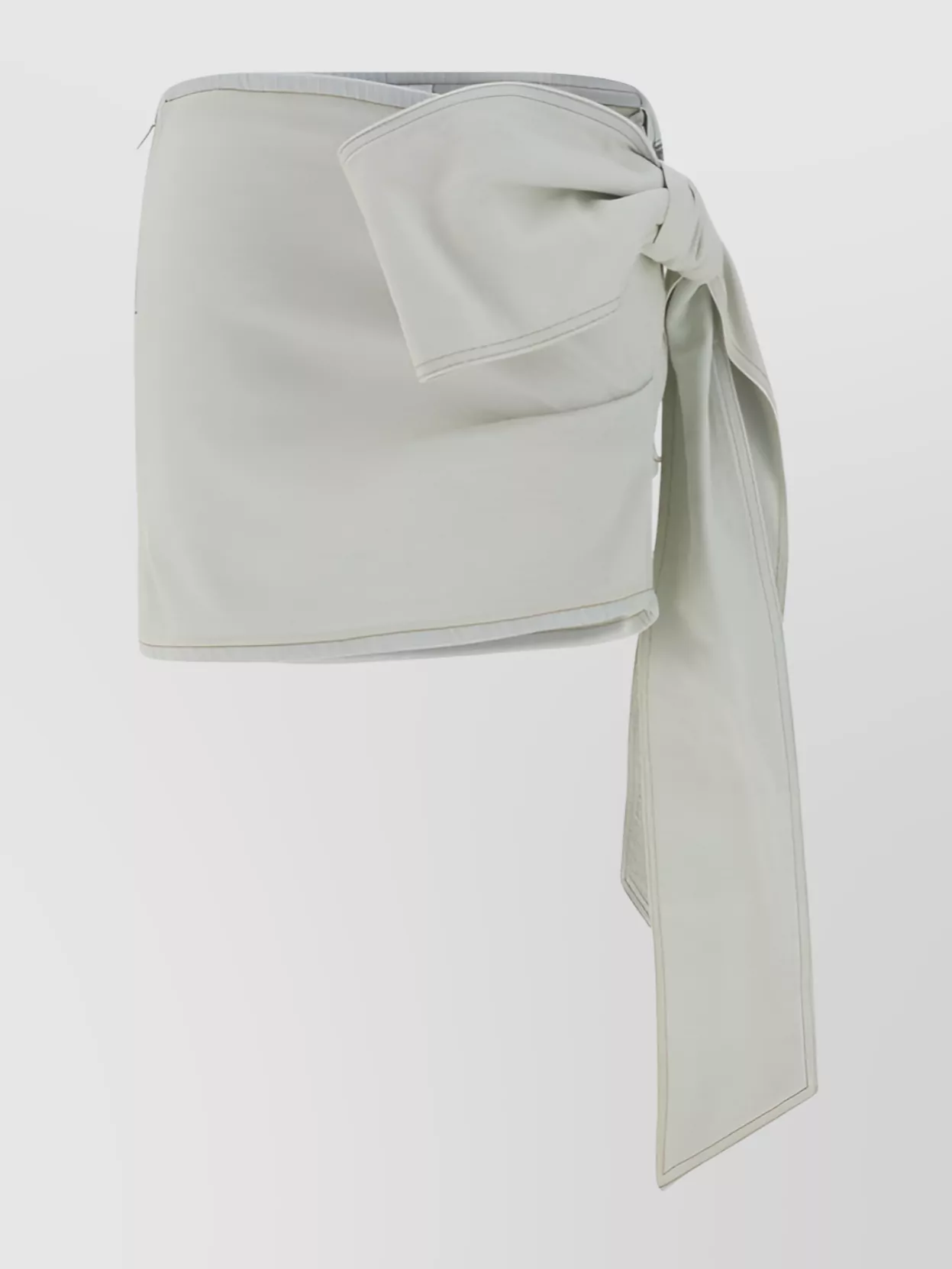 Shop Blumarine Mini Skirt Asymmetrical Hem