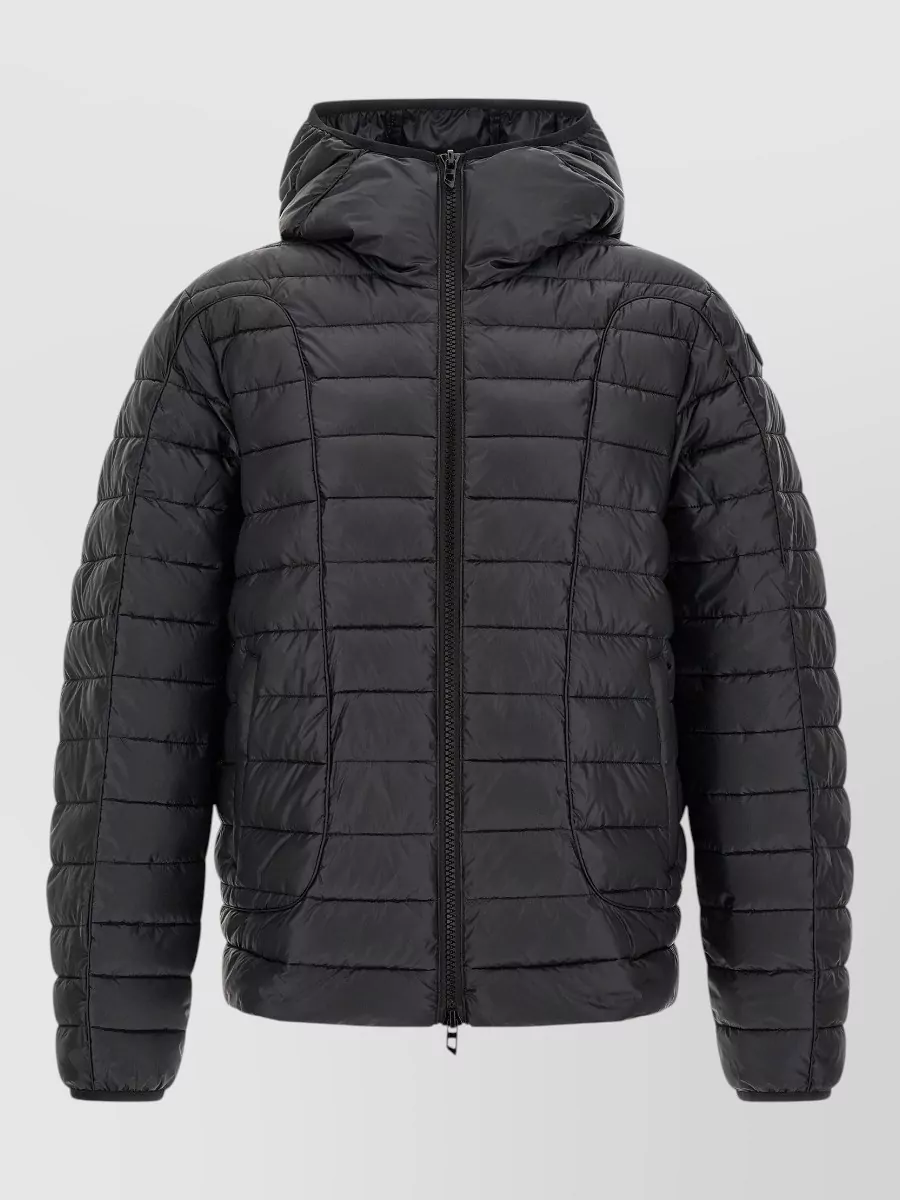 Diesel down hooded puffer jacket