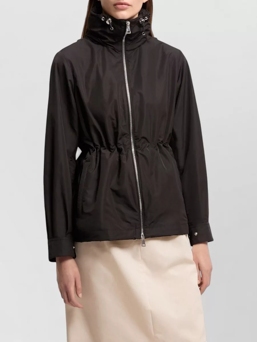 Moncler Enette Hooded Parka Micro Shell