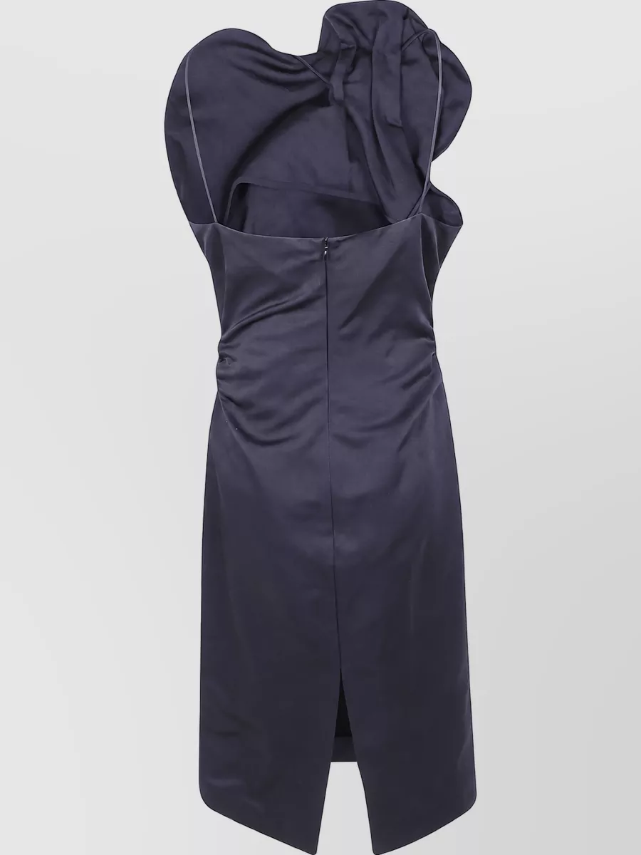 Magda Butrym Silk-Blend Midi Dress