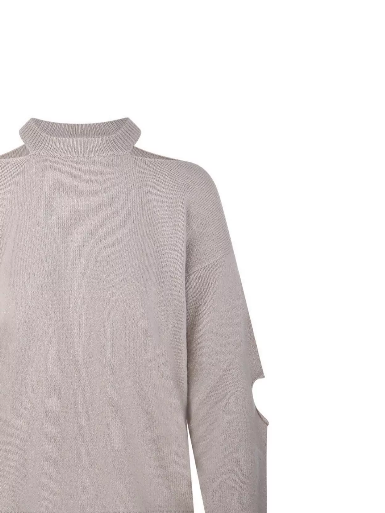 Federica Tosi Round Neck Cut Sweater