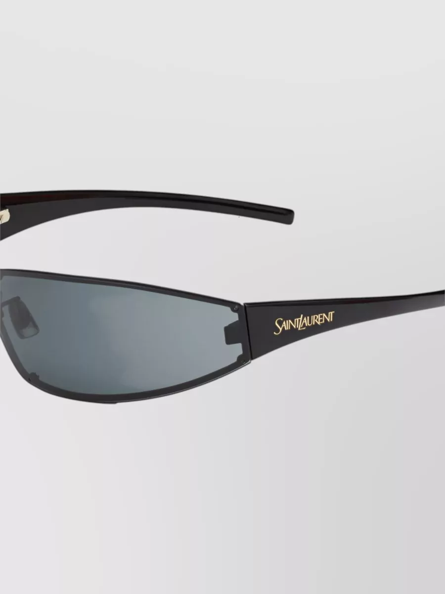 Saint Laurent Acetate Shield Sunglasses