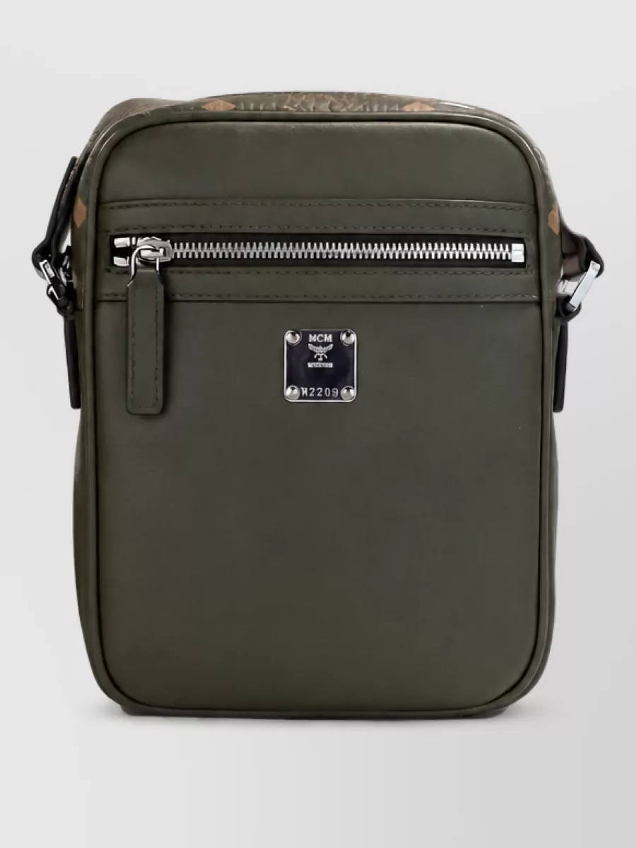 Mcm Visetos Leather Belt Bag