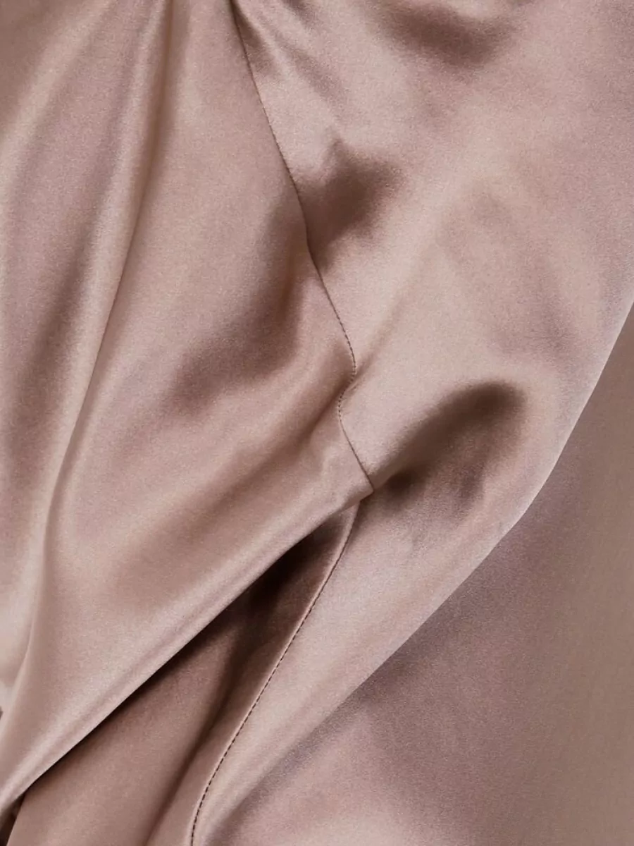 Entire Studios Silk Midi Skirt