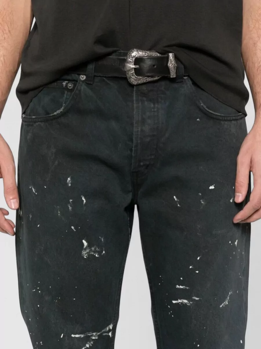 Enfants Riches Deprimes Zurich 64 Straight Leg Denim Trousers