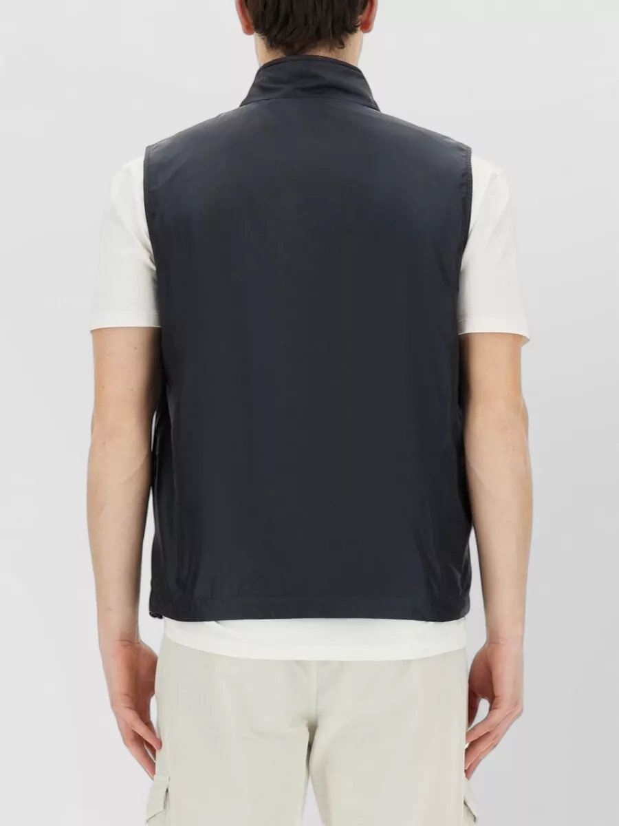 Aspesi Vernes High Collar Sleeveless Vest