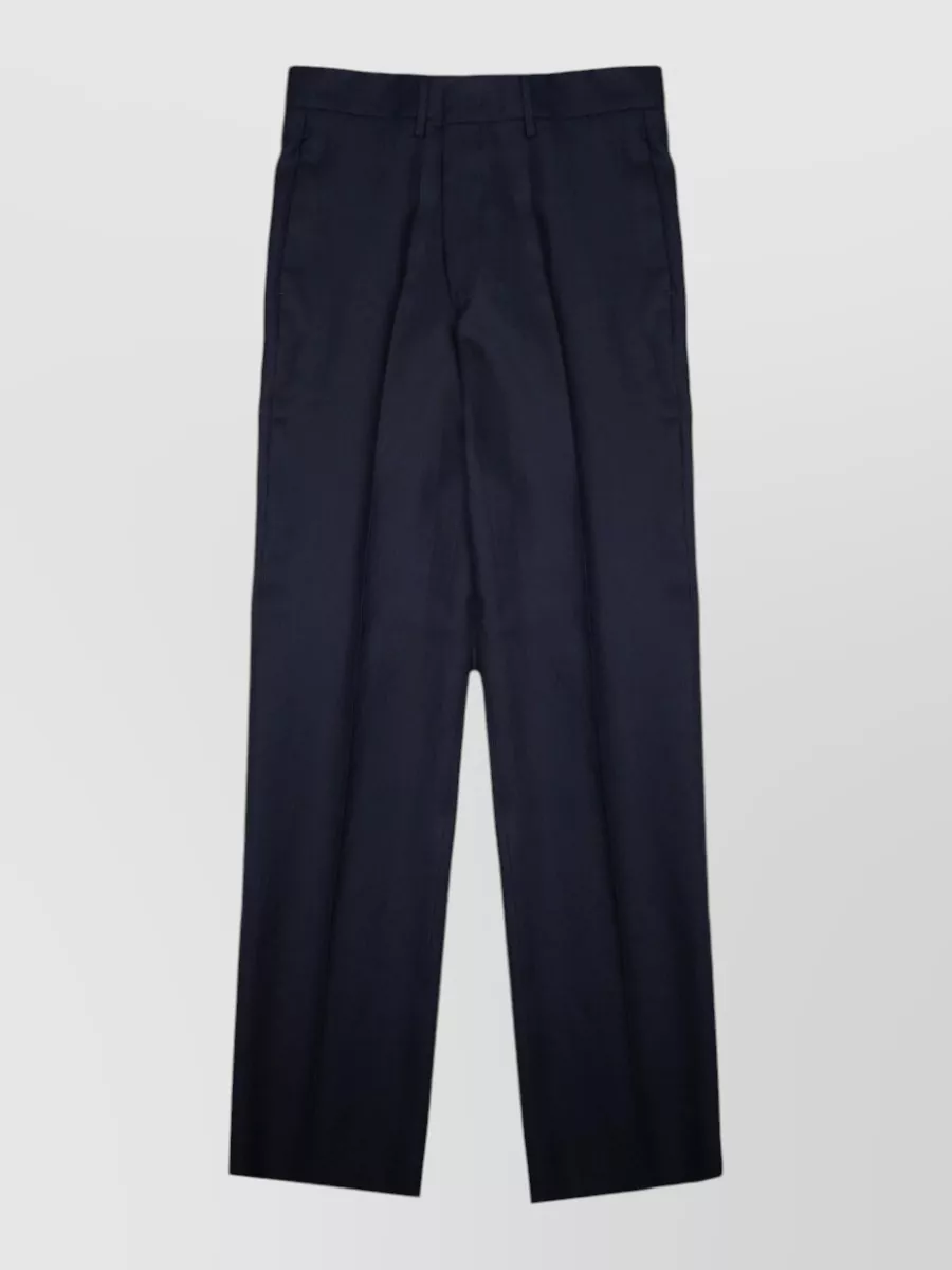 Tagliatore linen tailored trousers